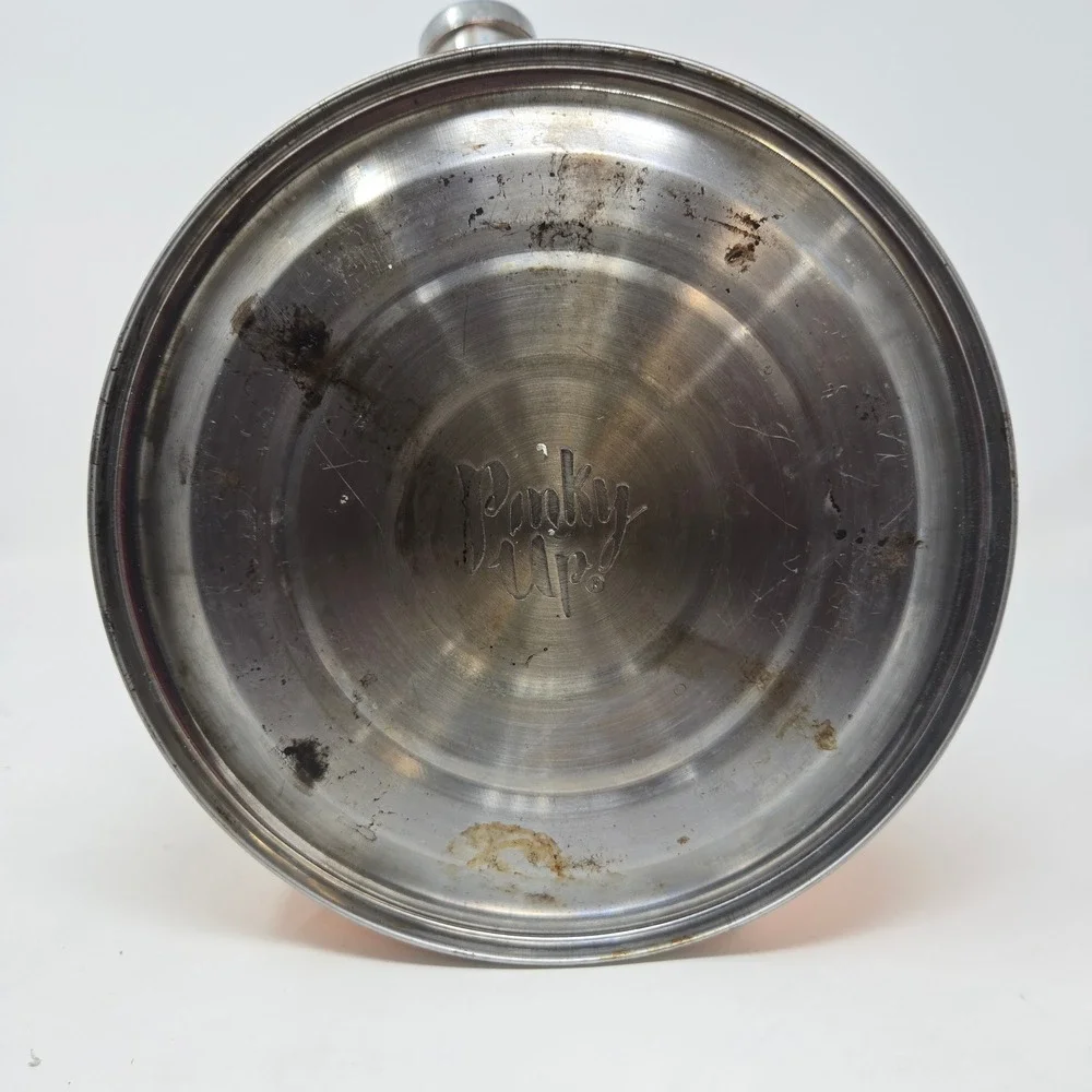 Pinky Up‎ Presley Copper Tea Kettle Stovetop Whistling Water Pot Wood Handle